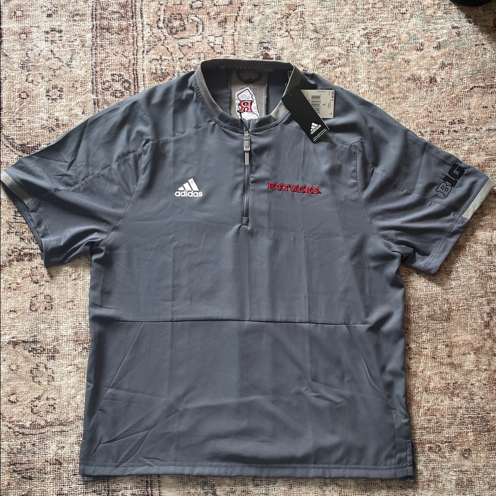Adidas Baseball - Rutgers Gray Men's Shirt